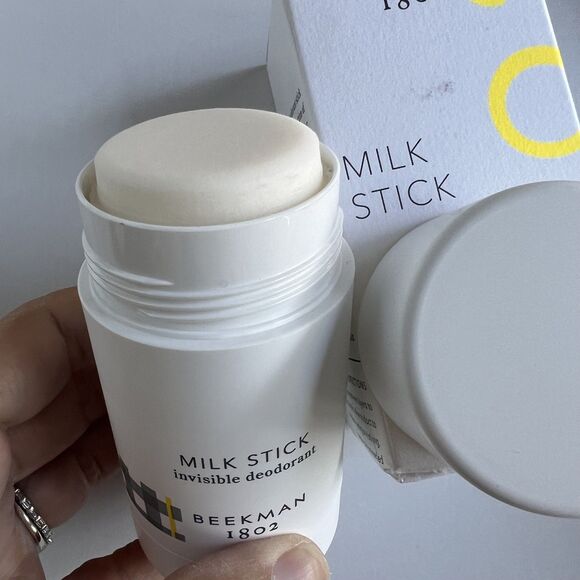 BEEKMAN 1802 Milk Stick Invisible Deodorant Aluminum Free Full Sz 2.5oz/75g NEW - Picture 3 of 5